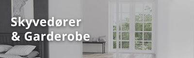 Skyvedører / Garderobeskap